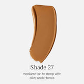 Saie Glowy Super Skin Tint Foundation with Hyaluronic Acid - 27 Medium/Tan Deep Olive Undertones